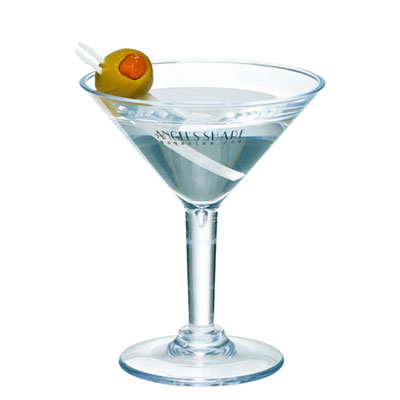 2 oz. Styrene Mini Martini Glass